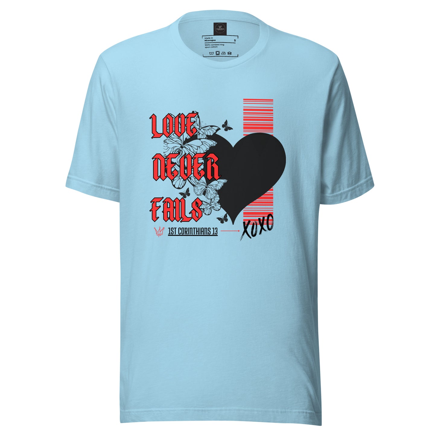 Love Never Fails (Black Font)